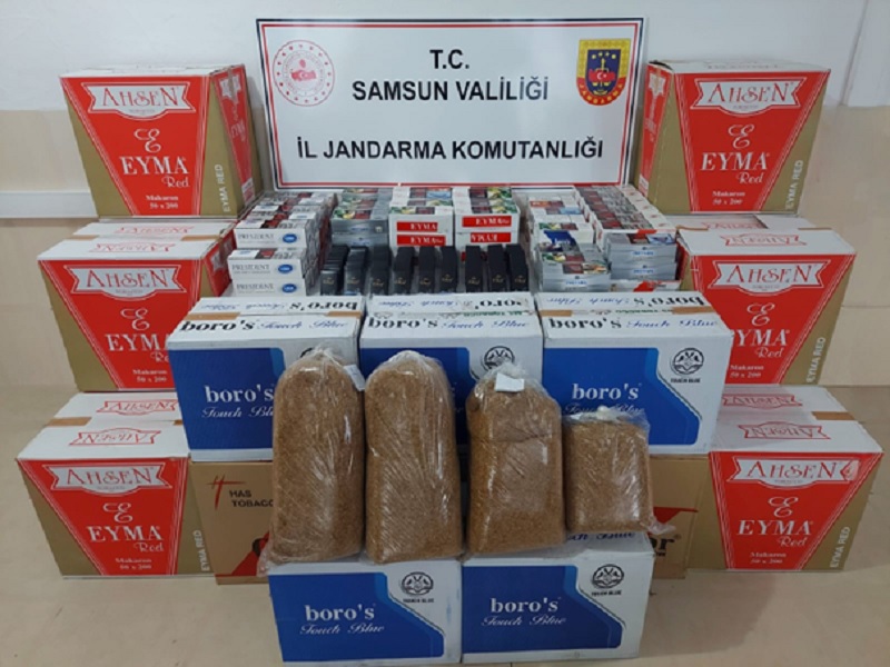 198.200 Dal Makaron Ele Geçirilerek Şüpheli Şahıs Gözaltına Alınmıştır